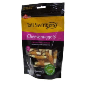 Անուշեղեն շների համար՝ ձողիկներ հավով և պանրով 100 գ – Tailswingers