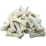 Անուշեղեն շների համար՝ սպիտակ ծամվող ոսկոր 8 սմ – ON THE GO