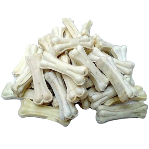 Անուշեղեն շների համար՝ սպիտակ ծամվող ոսկոր 8 սմ – ON THE GO