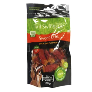 Անուշեղեն շների համար՝ դդում և բադ 100 գ – Tailswingers