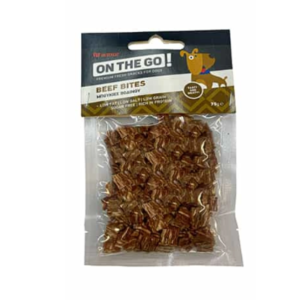 Շների համար տավարի նուրբ կտորներ 75գ – Beef Bites ON THE GO
