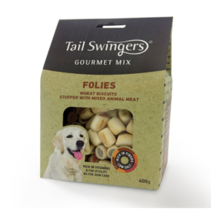 Թխվածքաբլիթների խառնուրդ շների համար 400 գ – Tailswingers