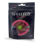 Բադի և կատվախոտով կտորներ կատուների համար 50 գ – WELLFED