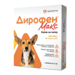Капли от паразитов для собак 10–20 кг – Дирофен® Макс 12% (1 мл)