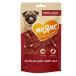 Лакомство кусочки колбаски для собак и щенков 75г – Mnyams