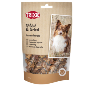 Natural Dried Lamb Lung Treats for Dogs 80g – TRIXIE