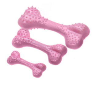 Dog Toy Strawberry Scent – Dental Bone