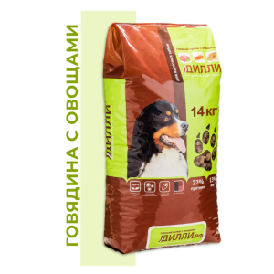 Dry Dog Food Beef Stew with Vegetables 14 kg