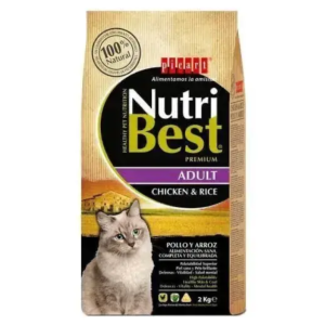 Complete Dry Food for Adult Cats with Chicken & Rice 15 kg