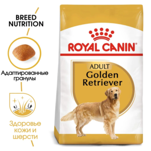 Royal Canin Golden Retriever Adult – сухой корм для взрослых собак породы золотистый ретривер (12 кг)