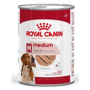 Royal Canin Medium Adult Wet Dog Food – Loaf in Can, 410 g