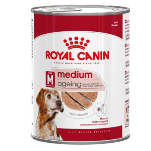 Royal Canin Medium Ageing 7+ Wet Dog Food – Loaf in Can, 410 g