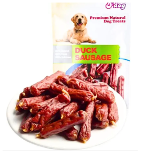 Duck Sausages for Dogs