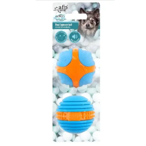 Dog Toy: Squeeze Ball Meta Ball 2 pcs