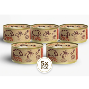 Wet Dog Food with Lamb 5 pcs
