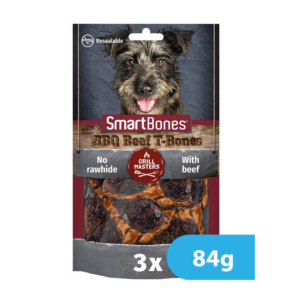 Dog Treat Beef Flavored 84 g Smart Bones BBQ