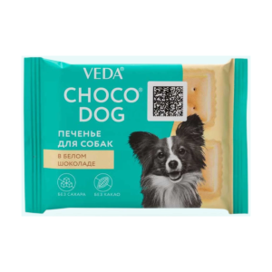 Печенье для собак в белом шоколаде CHOCO DOG, 30 г