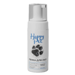 Пенка для лап с хитозаном Happy Pets, 180 мл