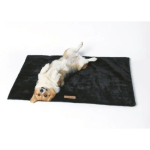 Self-Warming Mat for Dogs and Cats, XL 70 × 110 cm, Black