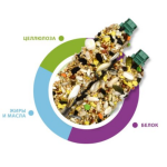 Дополнительный корм для средних попугаев 100г Stix Fruit Poparcchetti