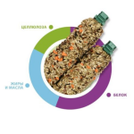 Լրացուցիչ սնունդ հասուն կանարեյկաների համար 80գ Stix Herbs Canarini e Cardellini