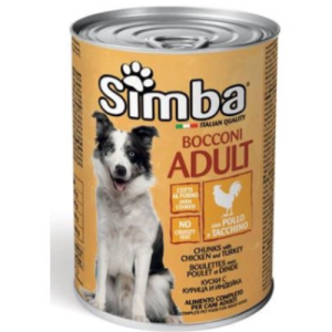 Պաշտետ Մեծ Շների Համար Հավ/Հնդկահավ 1230գ Simba