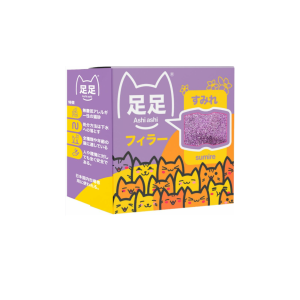 Japanese Natural Clumping Cat Litter "Violet" — Ashi Ashi Sumire, 2.2kg