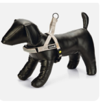 Premium Dog Harness Parinca (Light Grey, 82–105×30 mm) BZ