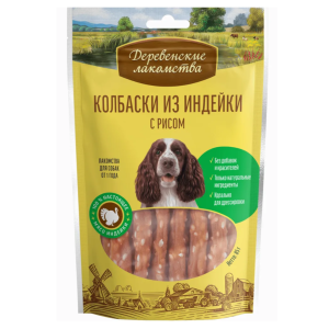 Meat Sticks for Dogs with Turkey & Rice (85 g)