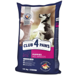 Dry Food for Puppies of All Breeds (14 kg) CLUB 4 PAWS Junior