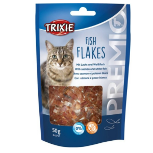 Հյուրասիրություն կատուների համար՝ սաղմոնի մսային թեփուկներ