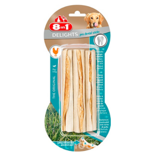 Հյուրասիրություն շների համար ջլե ձողիկներ՝ հավի համով (75 գ) DENTAL