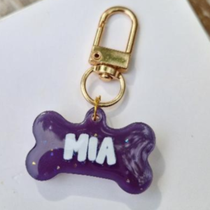 Personalized Pet ID Tag Keychain