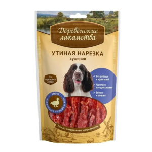 Չորացված Բադի Կտորներ Շների Համար 90 գ