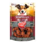 Հյուրասիրություն շների համար` հանգույցներով ոսկորներ տավարի համով SMART BONES