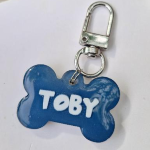 Personalized Pet ID Tag Keychain