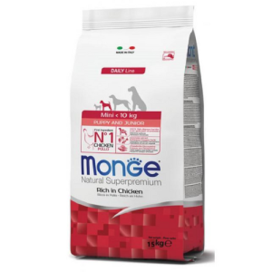 Չոր կեր փոքր ցեղատեսակի շների ձագերի համար՝ (3 կգ) Monge
