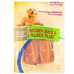 Chicken, Duck & Pollock Fillet Dog Treat