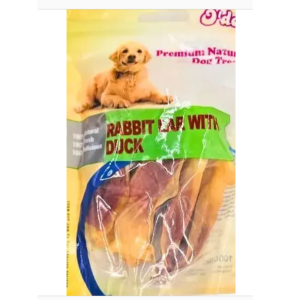 Rabbit Ear & Duck Meat Dog Treat