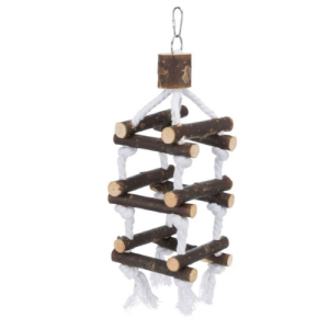 Պարանից աստիճան թութակների համար Trixie Natural Living