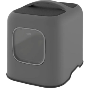 Covered Cat Litter Box SMART OLIMPIA ANTHRACITE