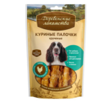 Куриные жевательные палочки, скрученные, для собак, 90 г – Деревенские Лакомства