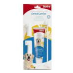 Dental Hygiene Set with Orange Flavor for Dogs 100 g Bioline