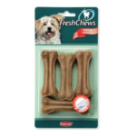 Supplementary Dog Treats (8 cm, 105 g, 4 pcs) Padovan Fresh Chews Pressed Bone
