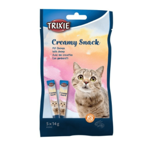 Թունա ձկան և ծովախեցգետնի պյուրե կատուների համար, 5×14 գ