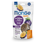 Հավելյալ սնունդ կատուների համար՝ սաղմոն/սալոր, 50 գ MONGE GIFT