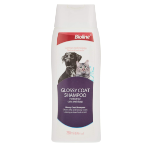 Shiny Coat Shampoo for Dogs and Cats 250 ml Bioline