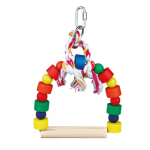 Colorful Parrot Cage Swings — Wooden, TRIXIE