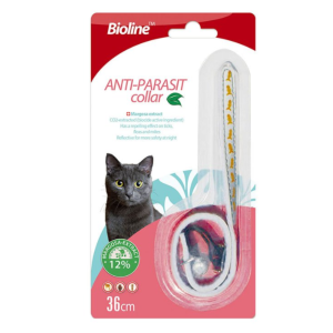 Flea and Tick Collar for Cat 36 cm Bioline