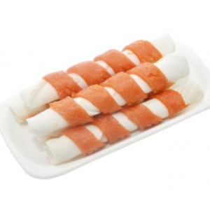 Շների համեղ հյուրասիրություն՝ գառան մսով փաթաթված ջլային ձողիկներ